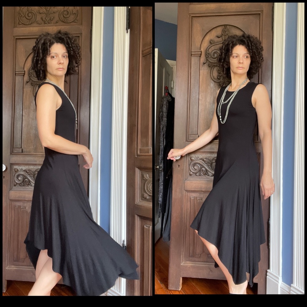Vince Camuto Asymmetrical Tank Dress